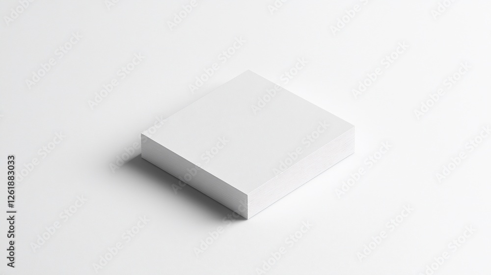 Blank Square Box Mockup: Perfect for Branding and Design Blank Square Box Mockup: Perfect for Branding and Design