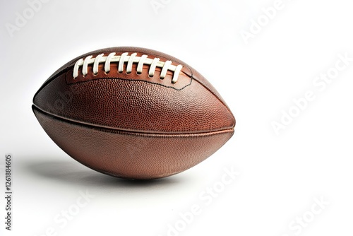 American Football on White Background photo