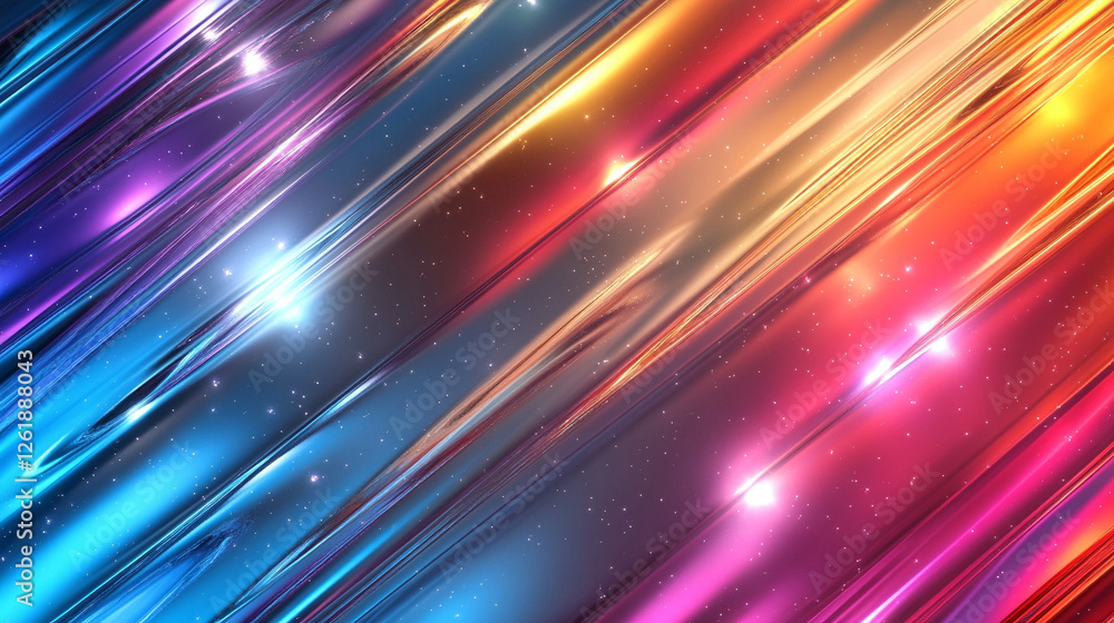 An abstract background with rainbow-colored silver fast straight lines symbolizing movement, change, and energy. The blurred, empty space evokes a sense of possibility and open potential.
An abstract background with rainbow-colored silver fast straight lines symbolizing movement, change, and energy. The blurred, empty space evokes a sense of possibility and open potential.