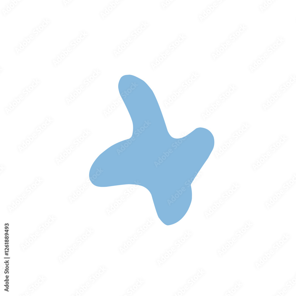 abstract coral shape abstract coral shape