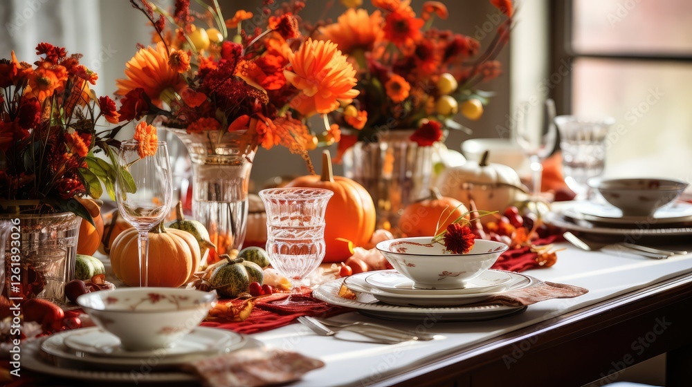 cloth autumn table cloth autumn table