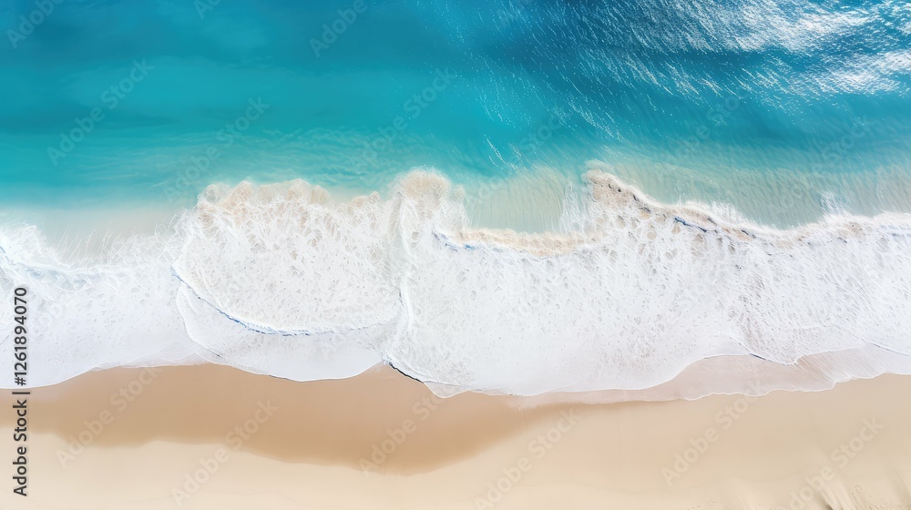 Obraz premium beach blue header