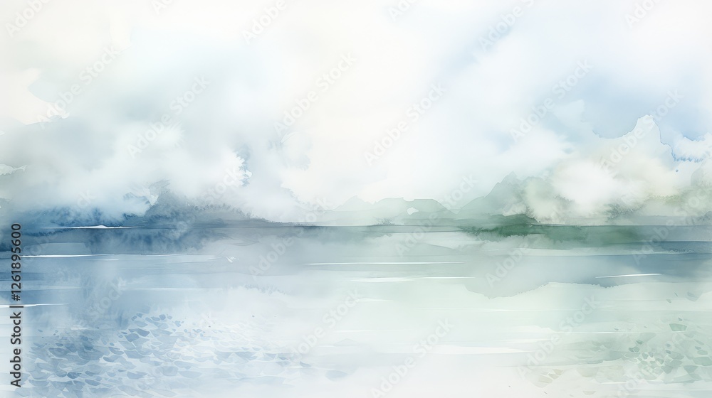 Obraz premium subtle water color textures