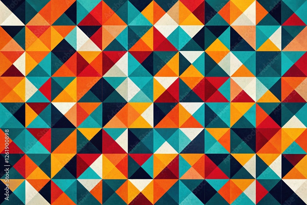 Vibrant Abstract Geometric Pattern Background - Modern Design Texture Vibrant Abstract Geometric Pattern Background - Modern Design Texture