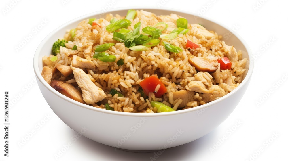 fragrant chinese food white background fragrant chinese food white background