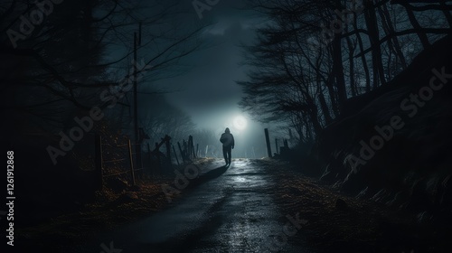 foreboding haunted road