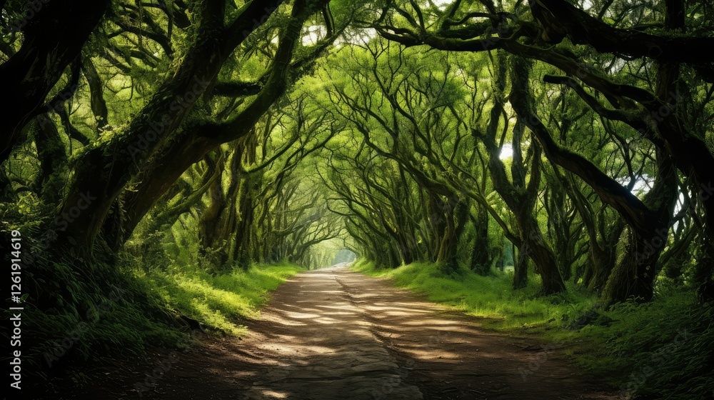 Naklejka premium nature forest tree