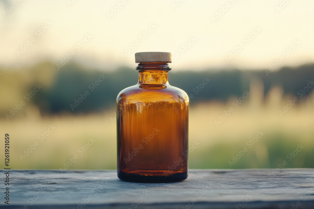 Chemical solution in bottle Chemical solution in bottle