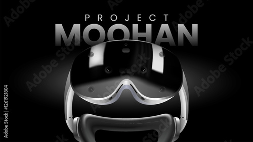 Project Moohan Android XR Device Next-Gen Gaming, Simulation, and Entertainment | Vector Design
