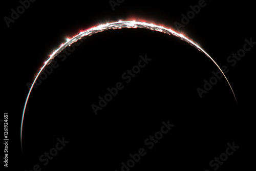 Solar eclipse photo