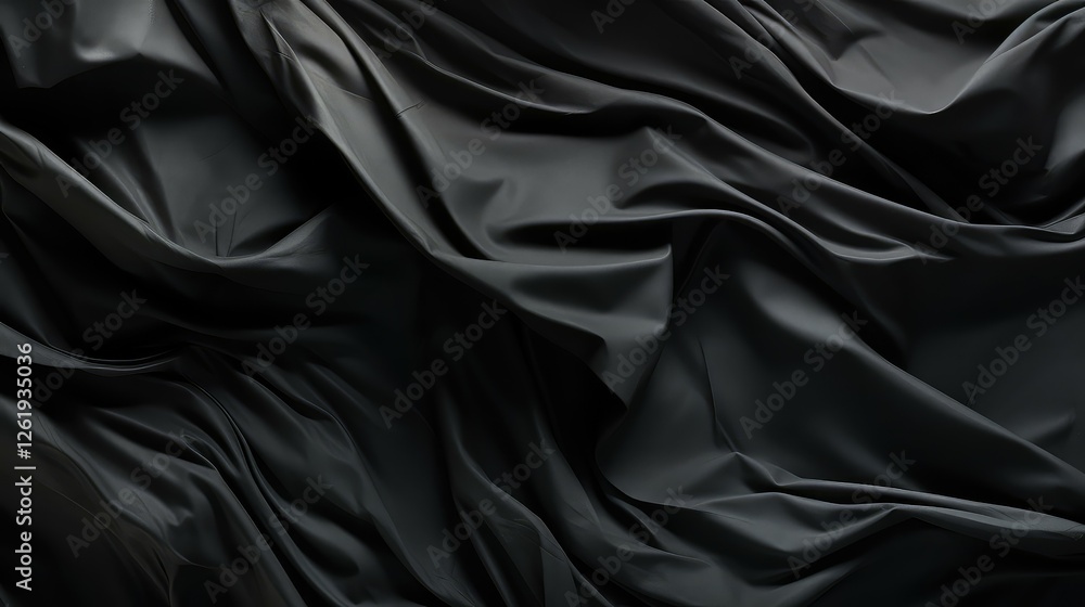 Fototapeta premium folds presentation black