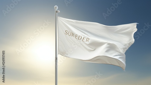 submission surrender white flag photo