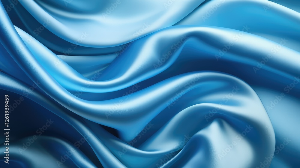 Fototapeta premium texture blue silk background