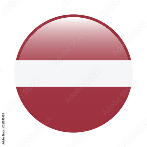 Free Download Latvia circle flag logo icon digital vector illustration - GFXLoad