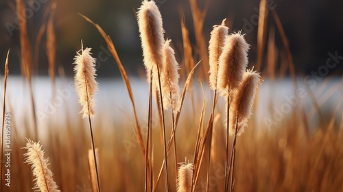 brown cattail plant photo