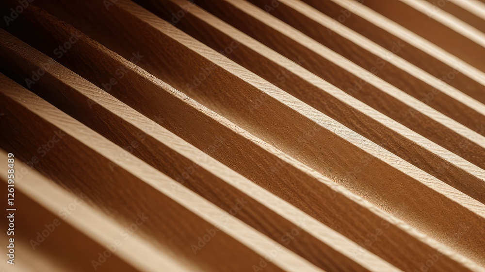 Obraz premium close corrugated cardboard texture