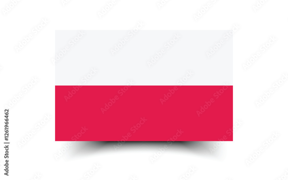 Poland flag. Flag of Poland. The official ratio. Flag icon. Standard color. Standard size. A rectangular flag. Computer illustration. Digital illustration. Vector illustration. Poland flag. Flag of Poland. The official ratio. Flag icon. Standard color. Standard size. A rectangular flag. Computer illustration. Digital illustration. Vector illustration.