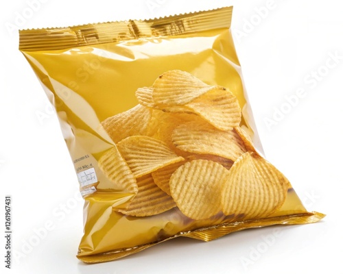 Potato Chips in Bag ai generated