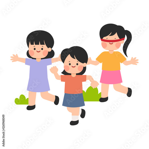 Student Outdoor Activity Hide and Seek