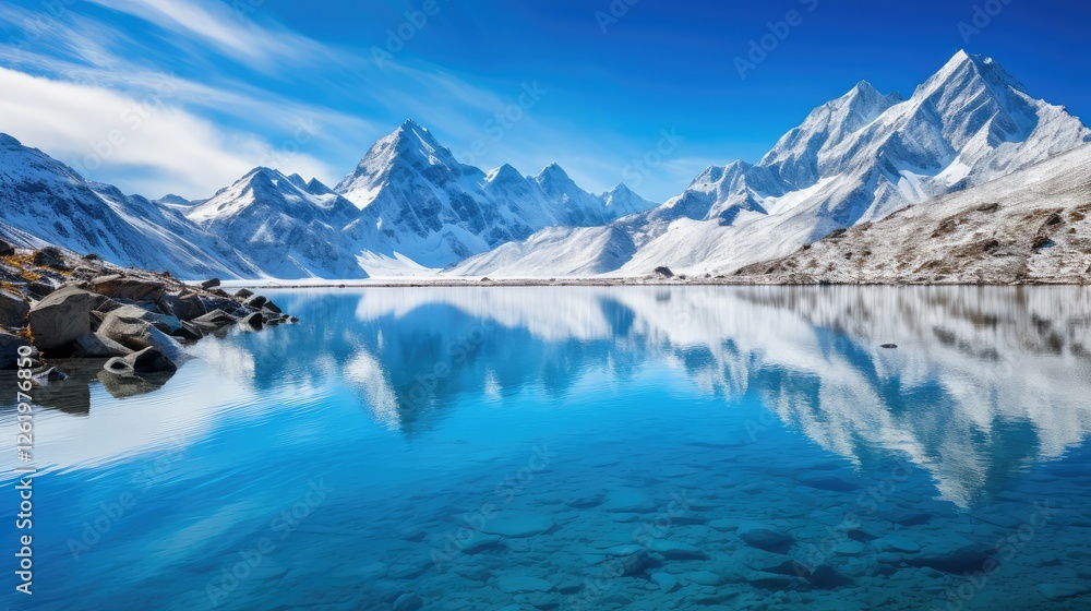 Fototapeta premium expansive blue health background