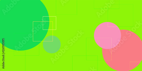 Circle geometric elegant abstract background multicolored pattern. EPS 10