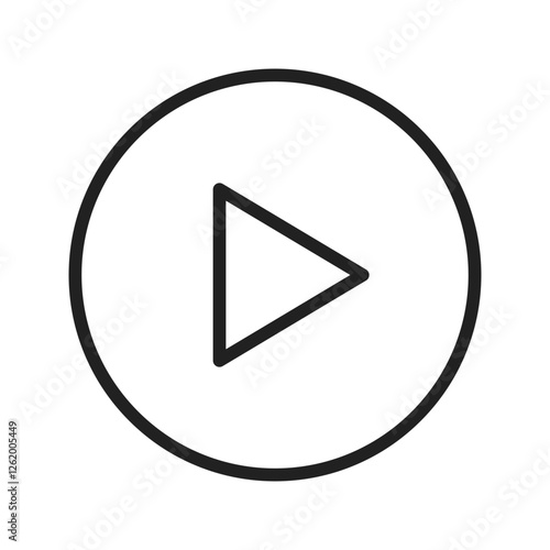 Free Download Play icon vector image. Suitable for mobile apps, web apps and print media. - GFXLoad