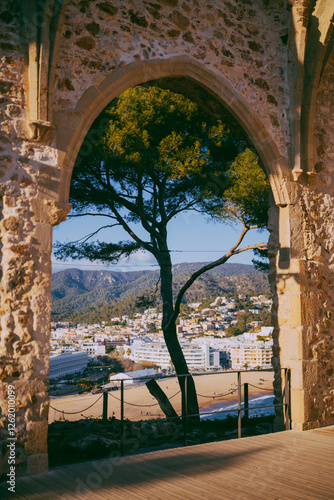 view of the roman forum in rome