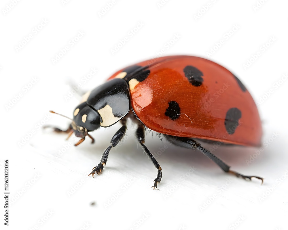 ladybird on white background ladybird on white background