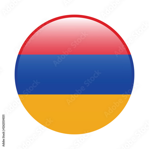 Armenia flag circle icon vector illustration design Free Download Armenia flag circle icon vector illustration design - GFXLoad