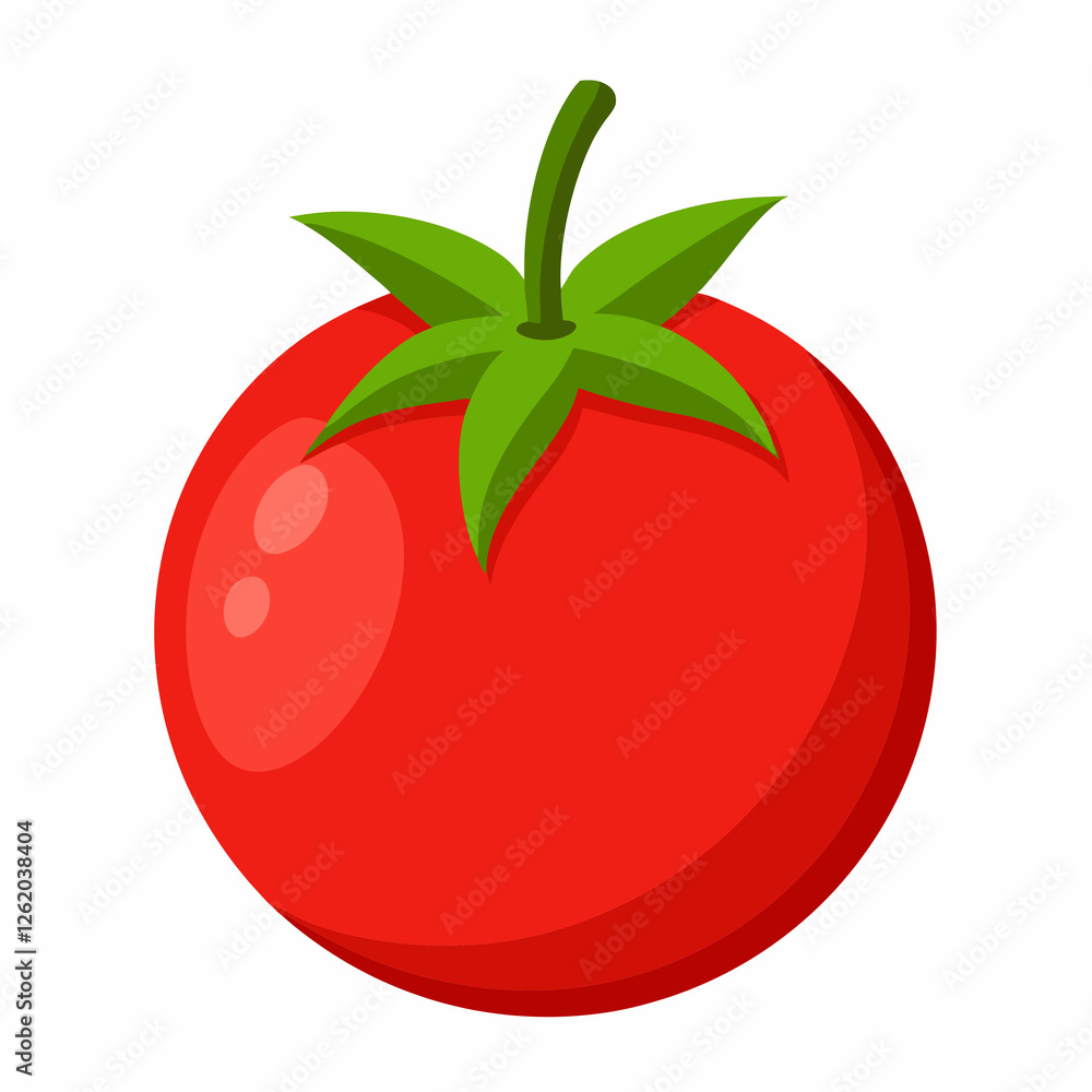 tomato on a white background tomato on a white background
