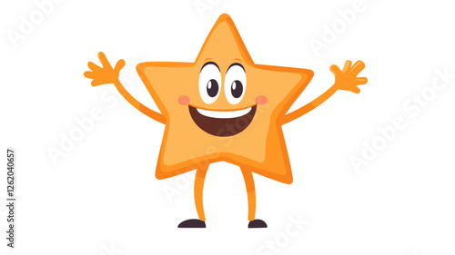 Happy Cartoon Star