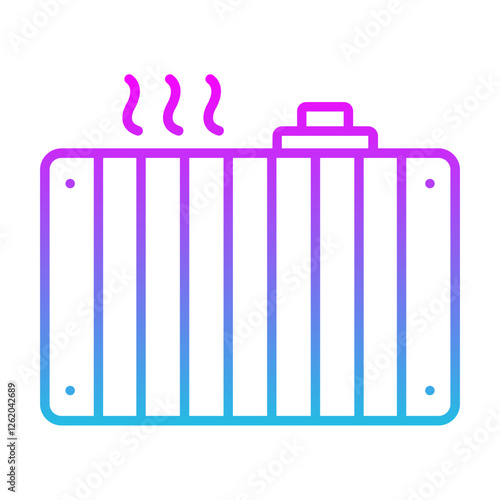 Car Radiator Icon