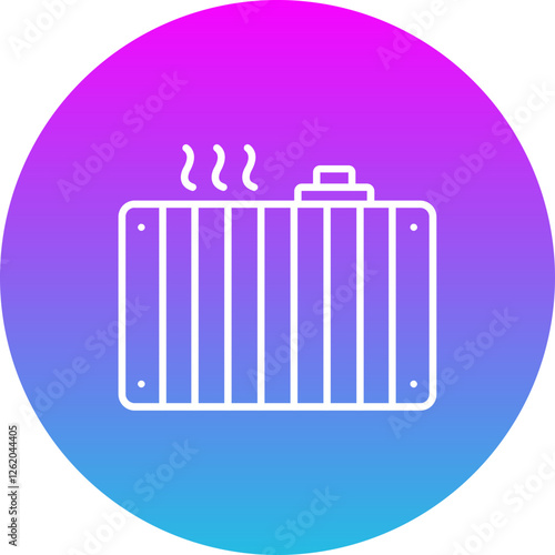 Car Radiator Icon