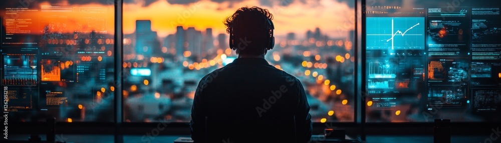 Fototapeta premium Engaging e-learning experience interactive course for professionals online environment virtual learning knowledge acquisition