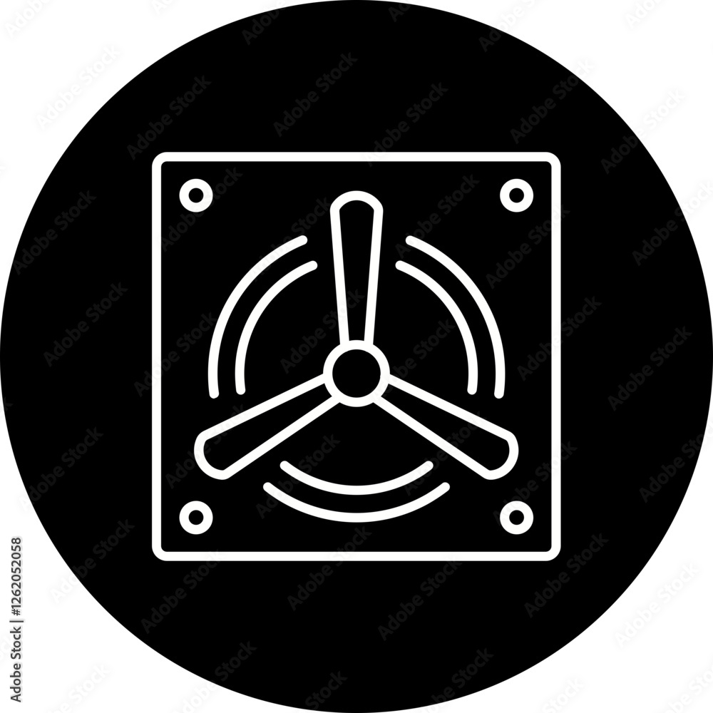 Car Fan Icon Car Fan Icon