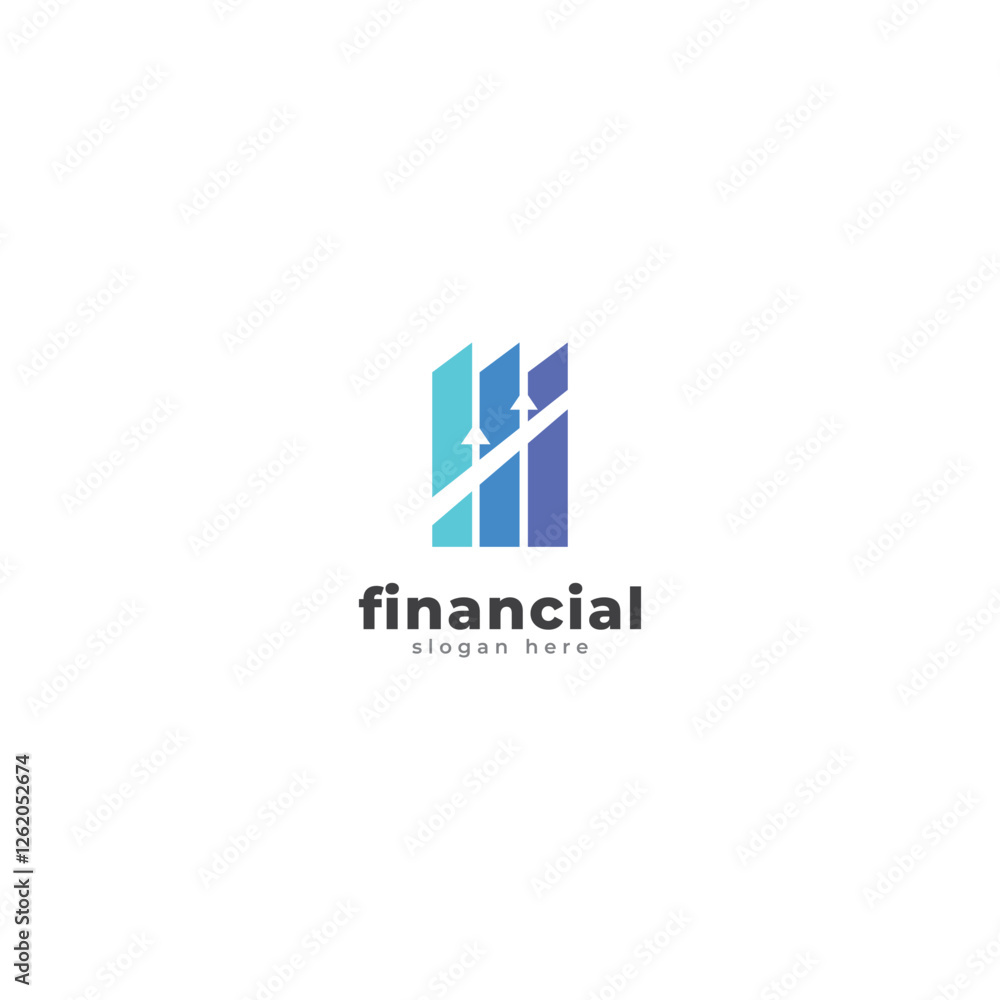 financial education logo, minimalist style, graduation cap, design vector illustration.
