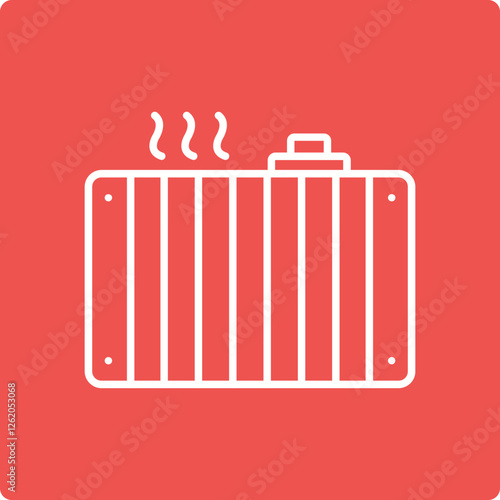 Car Radiator Icon