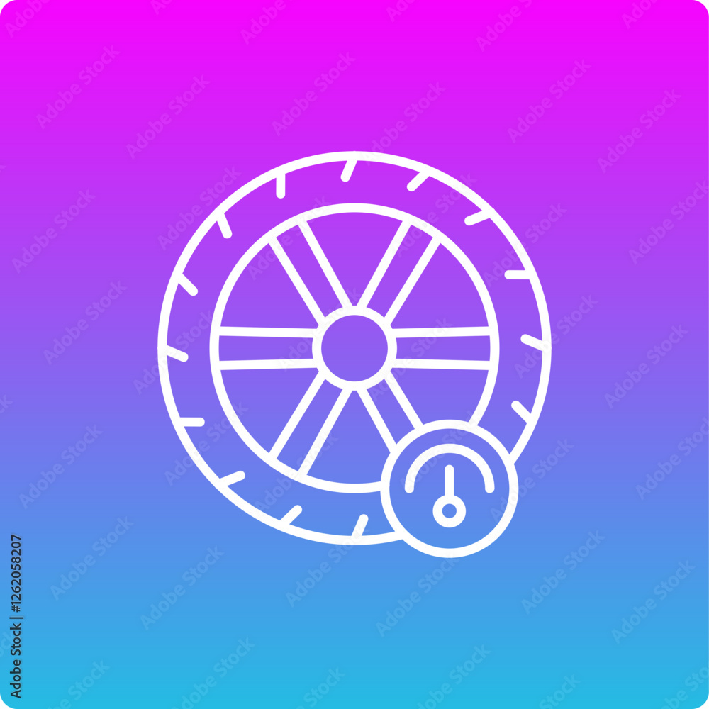 Obraz premium Pressure Icon