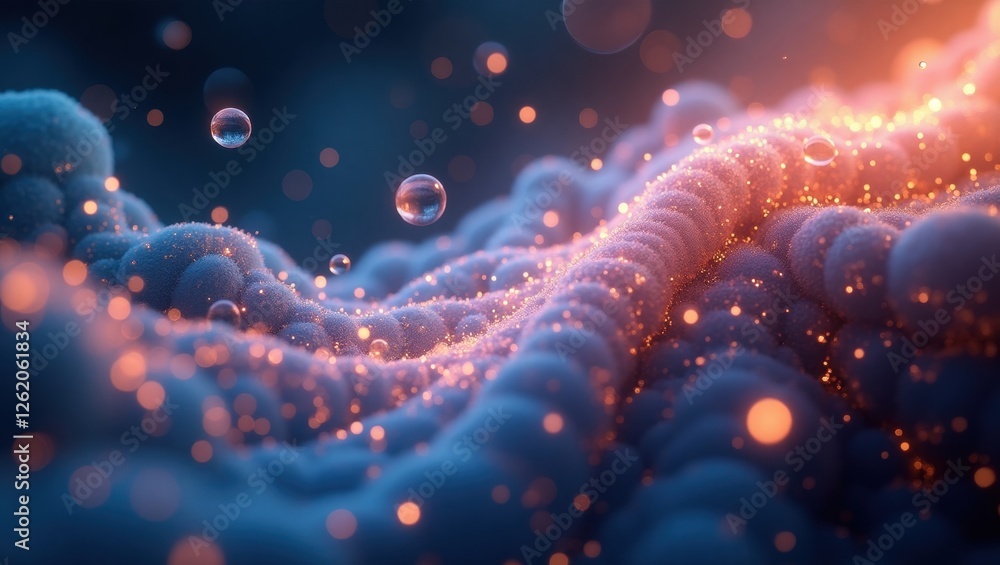 Exploring the intricate beauty of quantum gravity and string theory with mesmerizing particle formations in a surreal environment Exploring the intricate beauty of quantum gravity and string theory with mesmerizing particle formations in a surreal environment