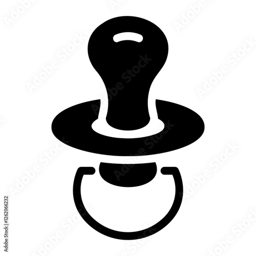 pacifier Solid icon