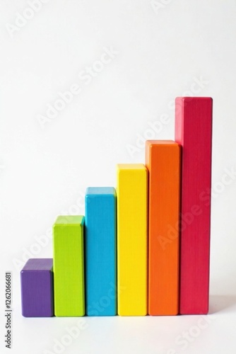 Colorful Wooden Blocks Arranged in Ascending Order Representing Growth and Progress Free Download Colorful Wooden Blocks Arranged in Ascending Order Representing Growth and Progress - GFXLoad
