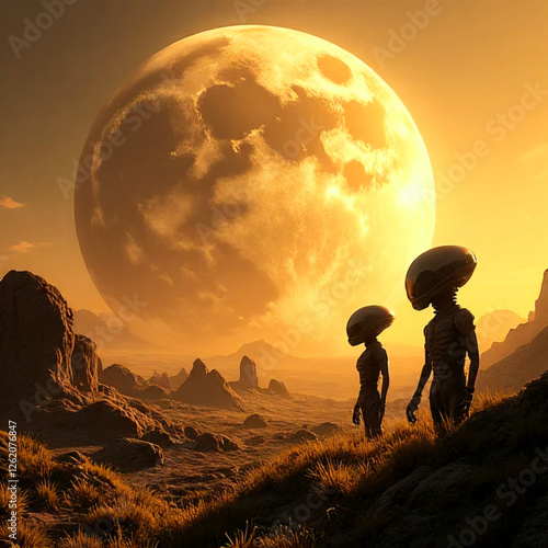 silhouette of a couple walking on the beach