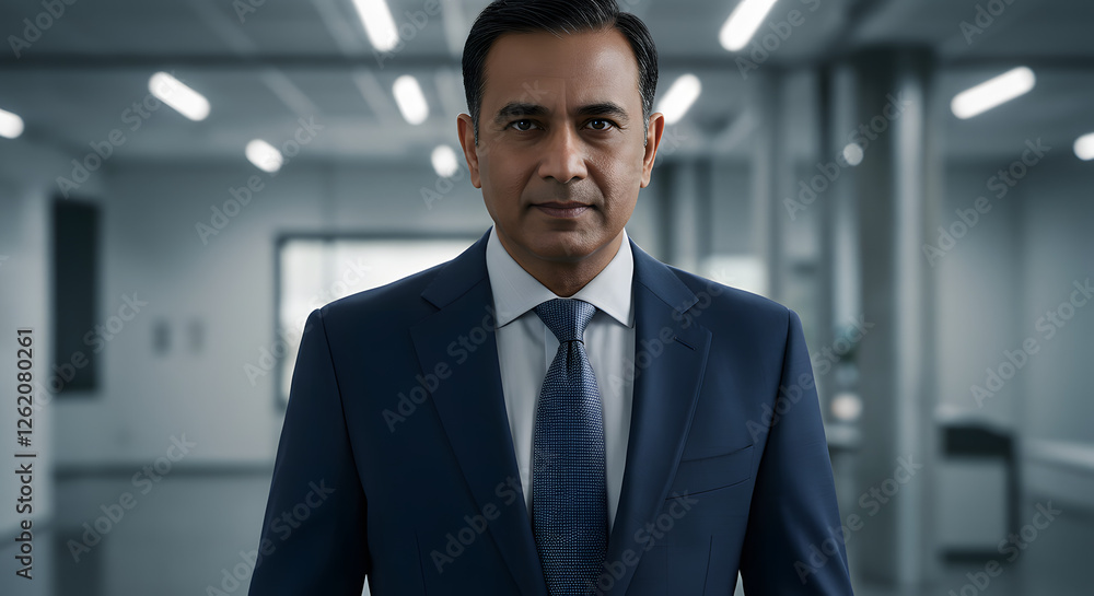 Fototapeta premium Capturing the essence of a successful leader.