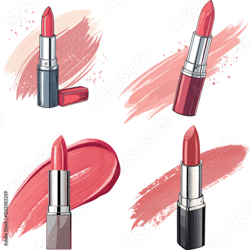 Bokeh lipstick design
