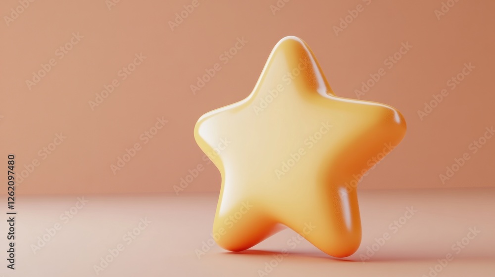 Aesthetic Soft Render of Star in Pastel Colors for Positive Affirmation Aesthetic Soft Render of Star in Pastel Colors for Positive Affirmation