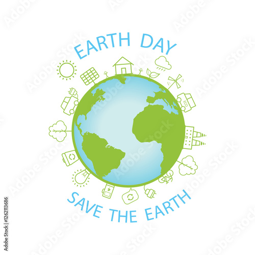 Enviroment Concept. Save The earth