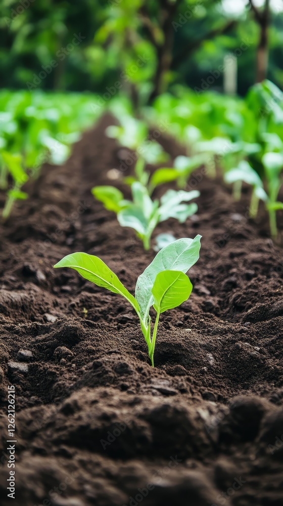 Emerging Life: Tender Shoots in the Rich Earth Emerging Life: Tender Shoots in the Rich Earth