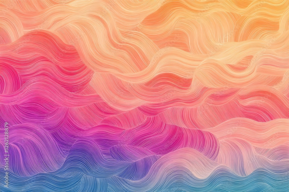 Vibrant and Dynamic Abstract Waves of Pastel Hues in Fluid Motion Vibrant and Dynamic Abstract Waves of Pastel Hues in Fluid Motion