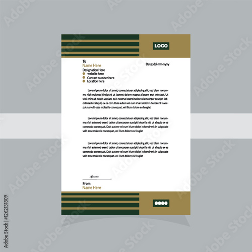 Business Letterhead Design Template