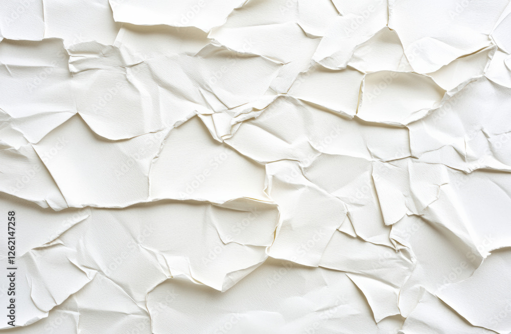 Obraz premium A blank beige paper texture with subtle grain, perfect for adding design elements or text. The background is uniform in color and has no patterns, uncluttered canvas to display your content.